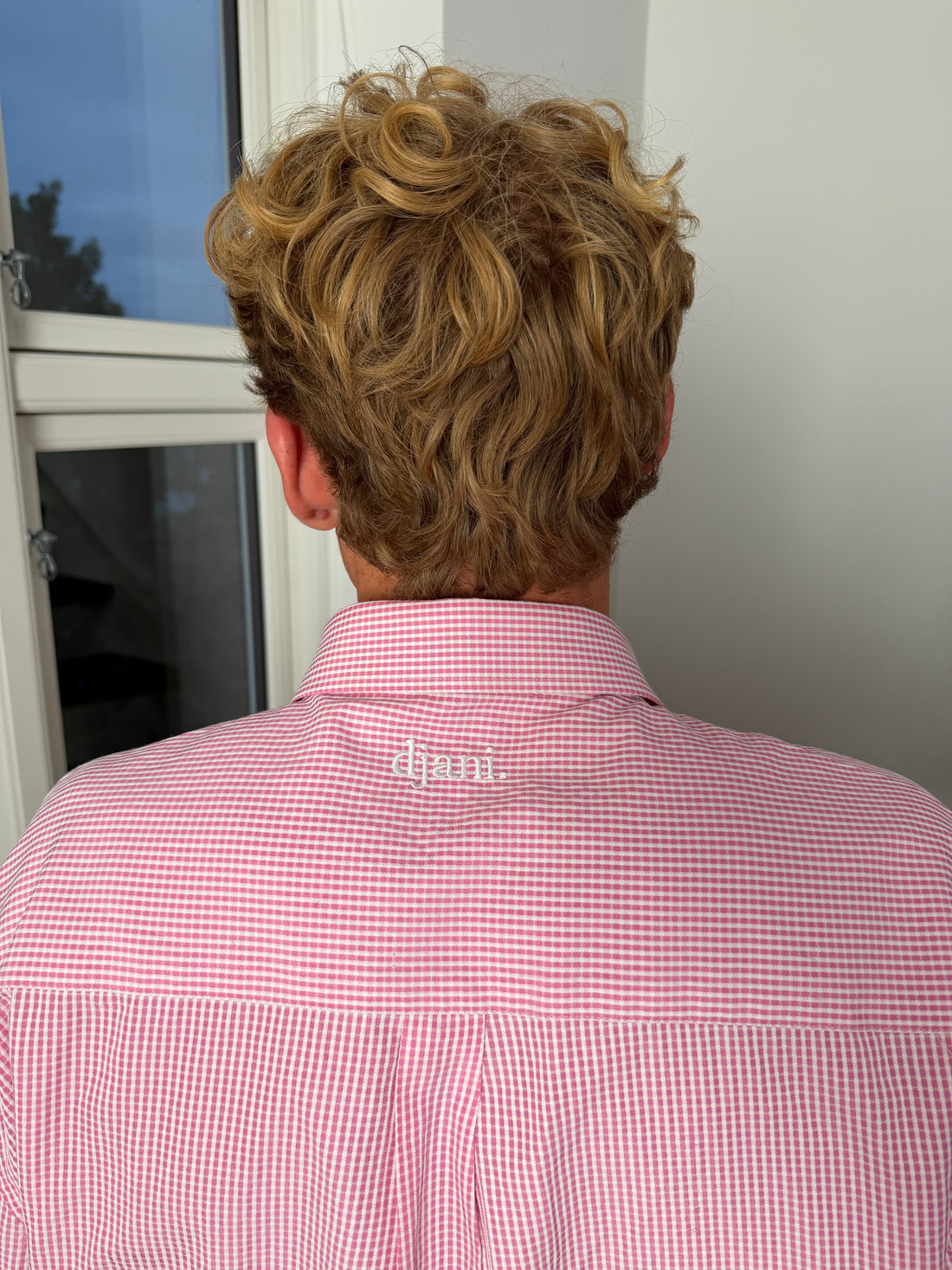 Checkered Shirt - Pink — detail