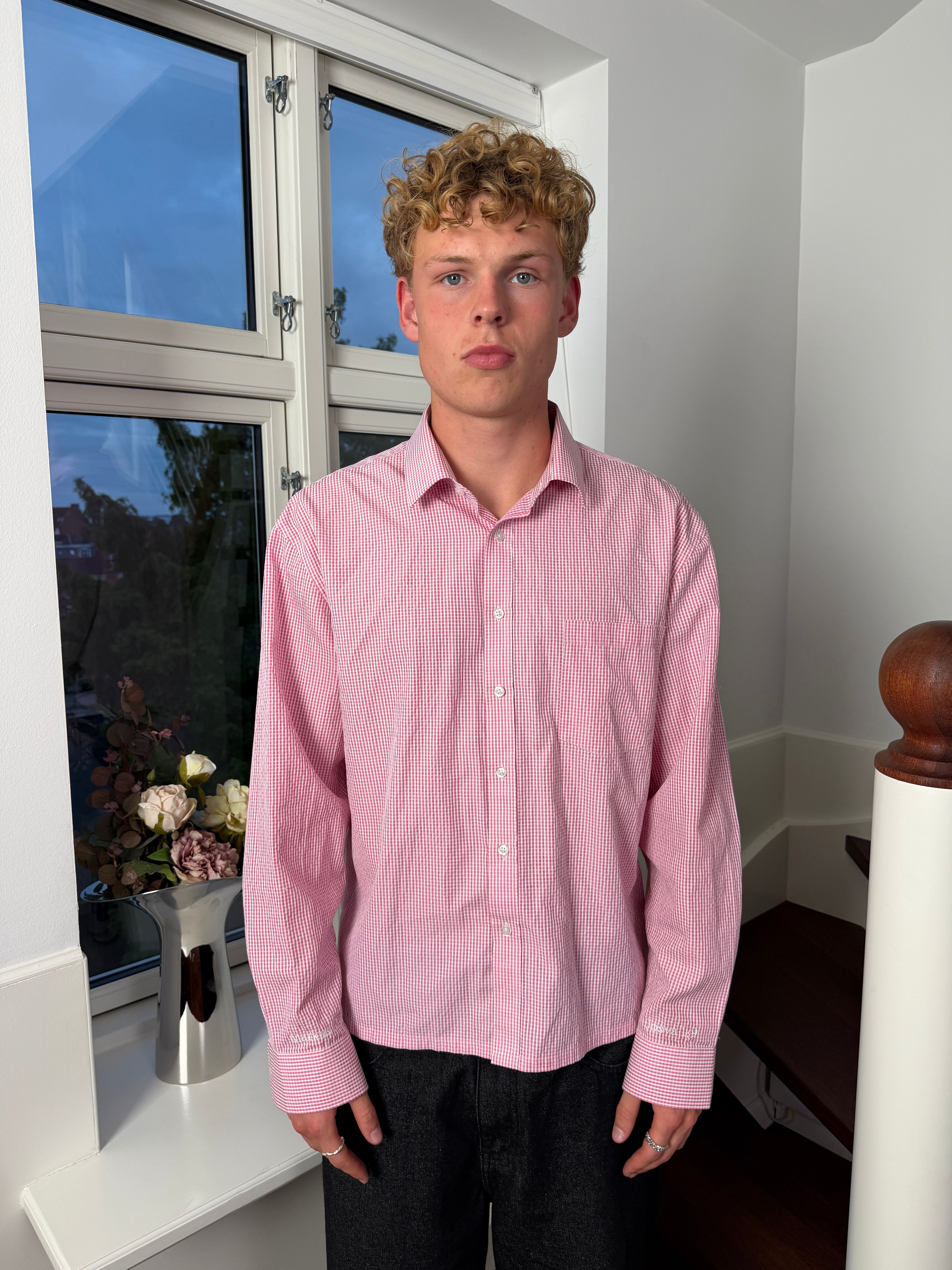 Checkered Shirt - Pink