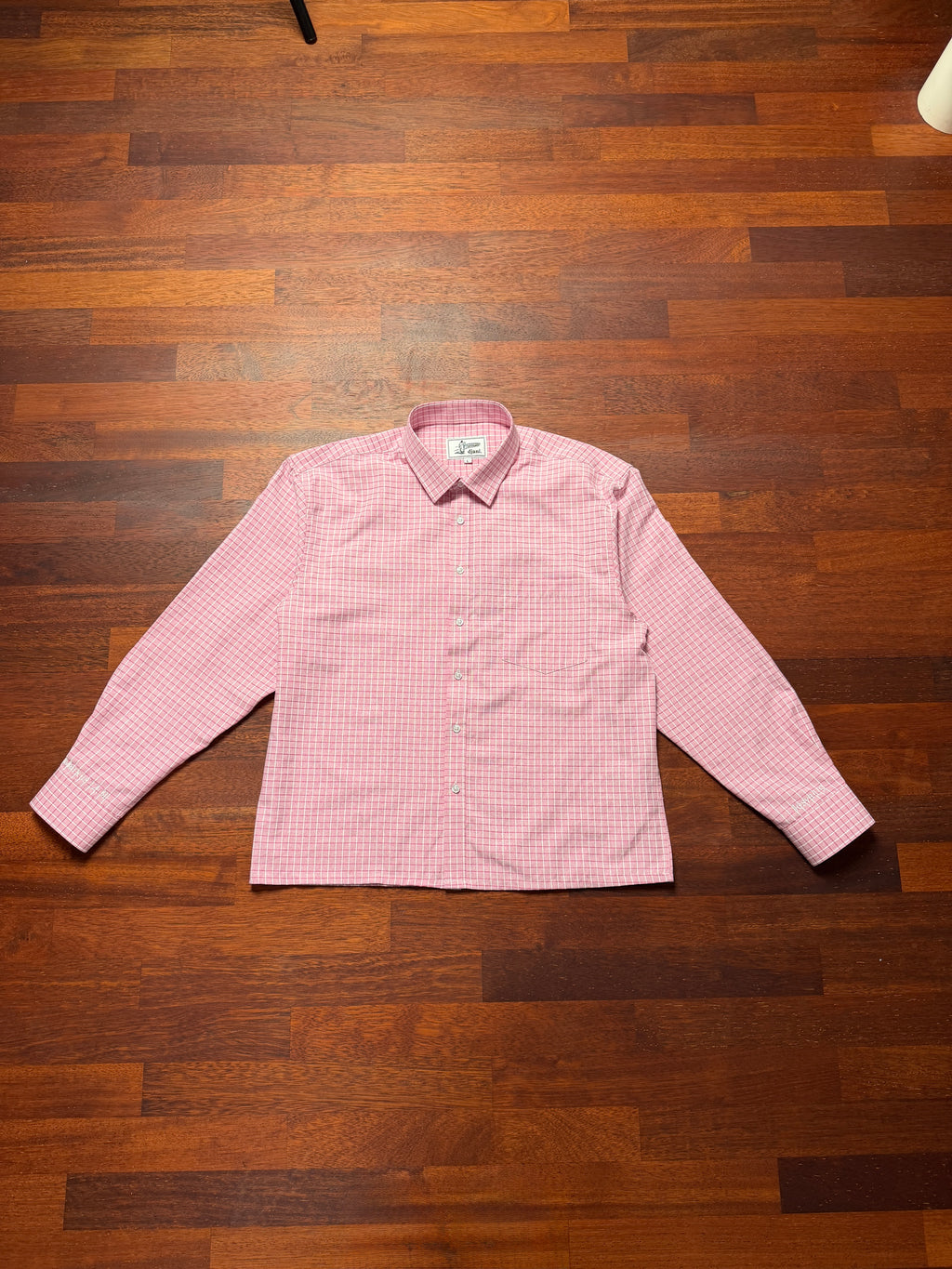Checkered Shirt - Pink (Broad)